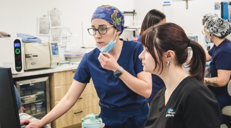 Imagerie et laboratoire sur place