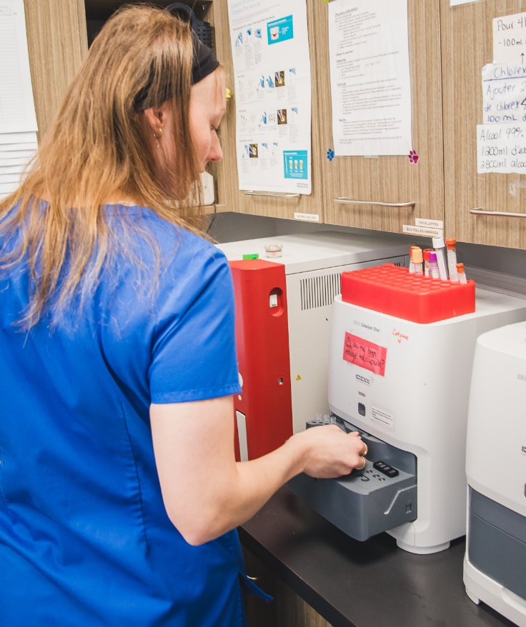 Pourquoi un laboratoire sur place change tout Pourquoi un laboratoire sur place change tout